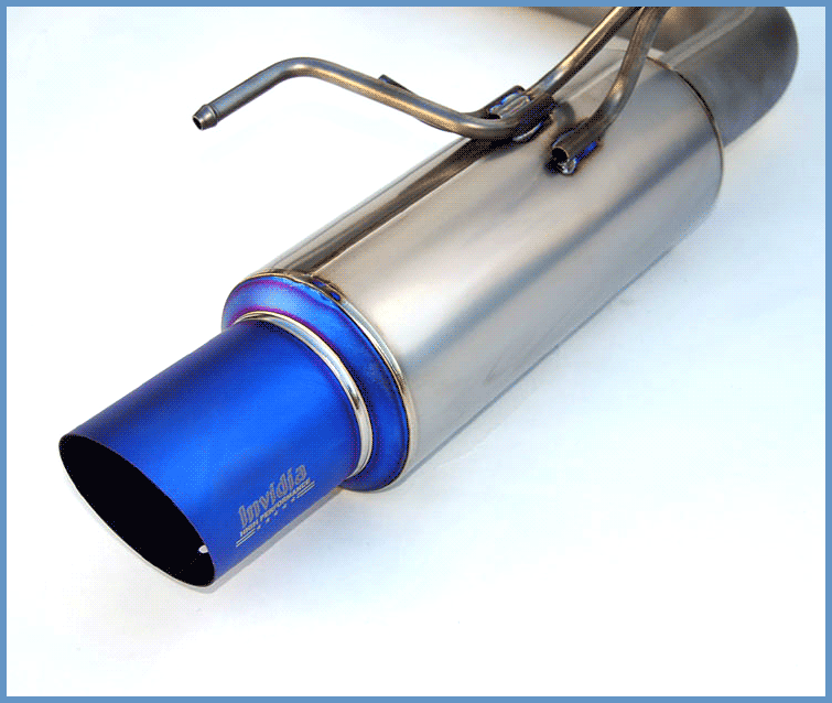 Invidia 80mm Single Outlet Full Titanium Cat-Back Exhaust - 2015+ Subaru WRX/STI Sedan