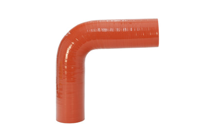 HPS 2-1/2" ID, Silicone 90 Degree Elbow Coupler Hose, Ultra High Temp 4-ply Aramid Reinforced, Max Temperature Rating 500F