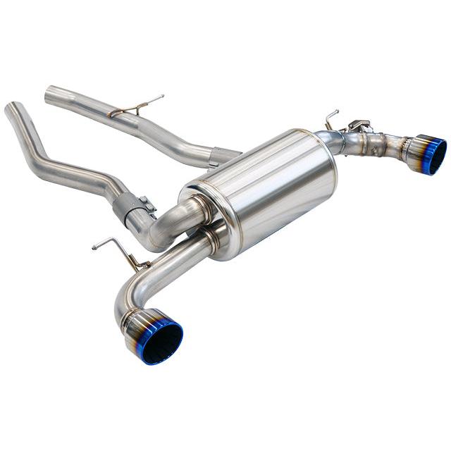 HKS Super Turbo Muffler Axleback Exhaust - 2019+ Toyota GR Supra