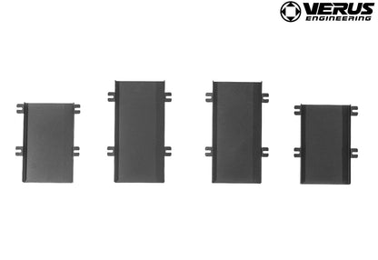 Verus - Hood Louver Rain Guard Kit, Half Kit - BRZ/FRS/GT86