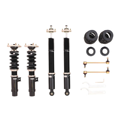 BC Racing BR Series coilovers on white background