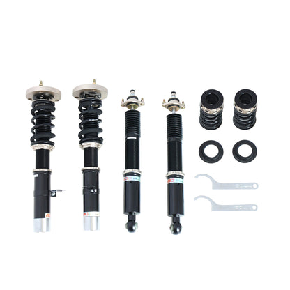BC Racing BR Series coilovers on white background