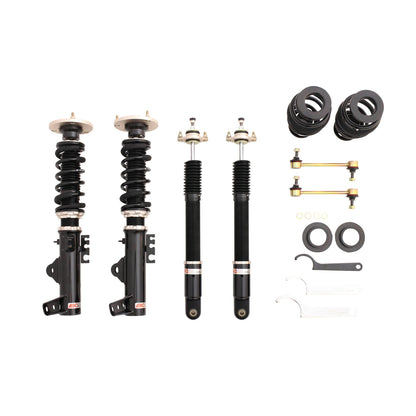 BC Racing BR Series coilovers on white background