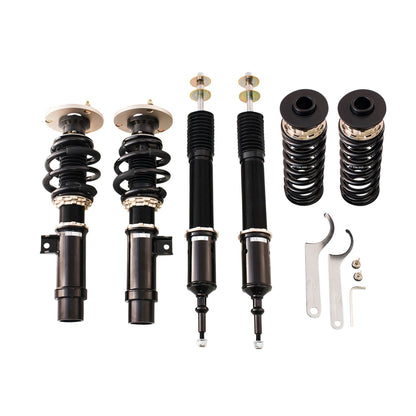 BC Racing BR Series coilovers on white background