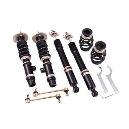 BC Racing BR Series coilovers on white background