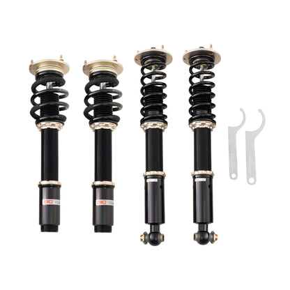 BC Racing BR Series coilovers on white background