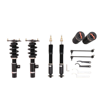 BC Racing BR Series coilovers on white background