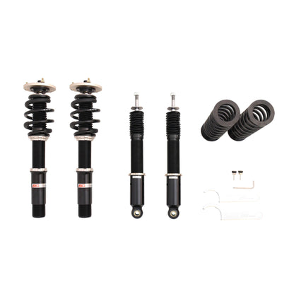 BC Racing BR Series coilovers on white background