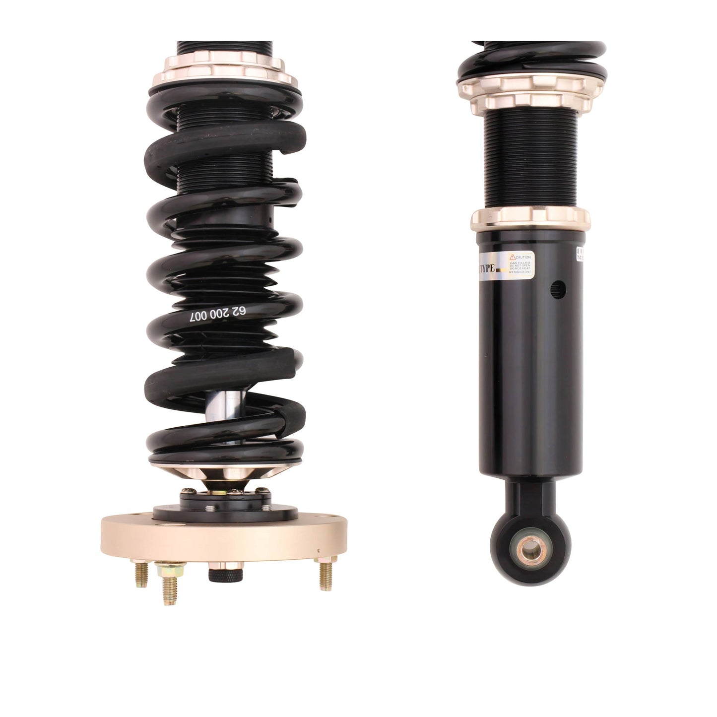 BC Racing 77-83 BMW 3 Series E21 (51mm Front Strut - Weld In) Coilovers