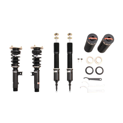 BC Racing BR Series coilovers on white background