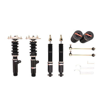 BC Racing BR Series coilovers on white background