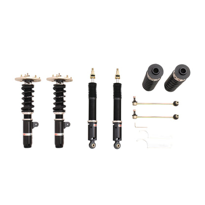 BC Racing BR Series coilovers on white background