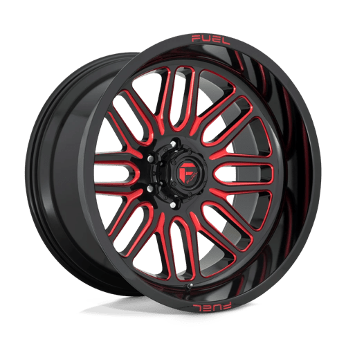 Fuel Offroad D663 IGNITE Gloss Black Red Tinted Clear 22x12 -43 6x135mm 87.1mm