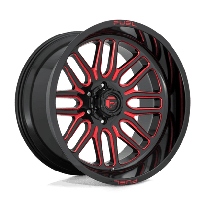 Fuel Offroad D663 IGNITE Gloss Black Red Tinted Clear 22x12 -43 6x135mm 87.1mm