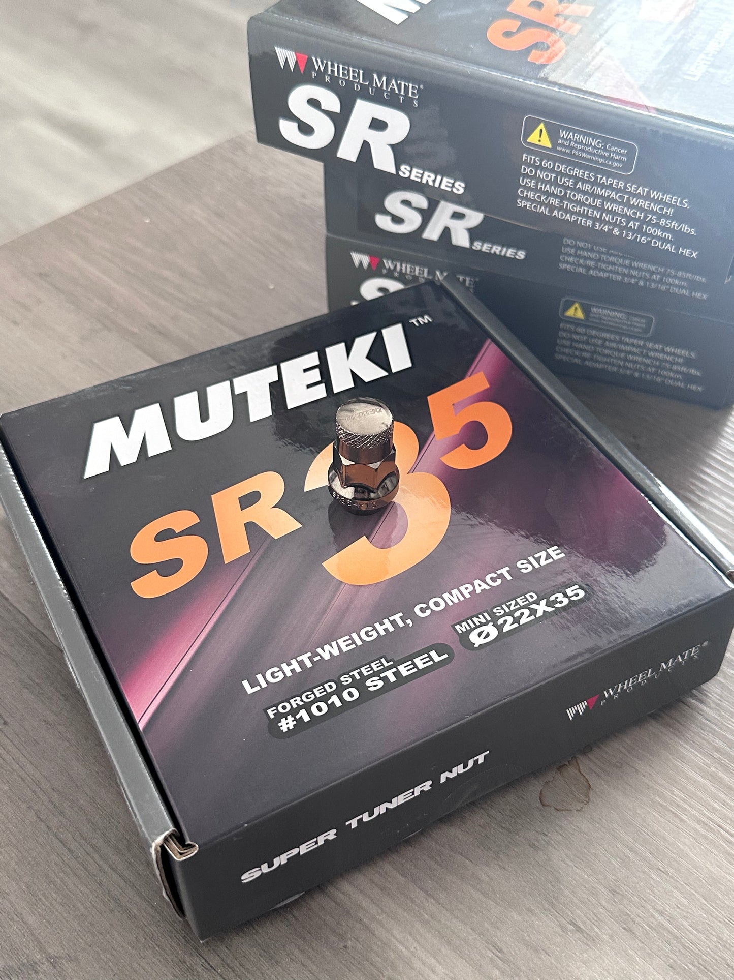 Muteki SR35 Closed Lug Nuts