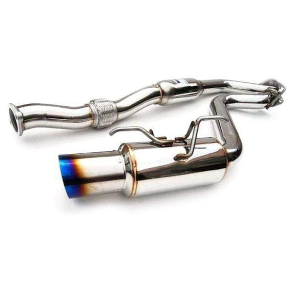 Invidia Single N1 Titanium Tip Cat-back Exhaust - 15+ Subaru WRX/STI