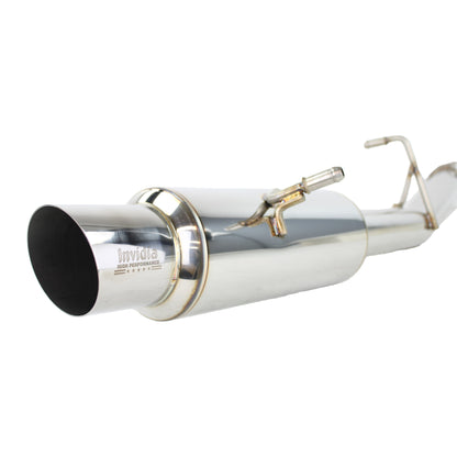 Invidia N1 Racing Stainless Steel Tip Cat-back Exhaust - 02-07 Subaru WRX/STI