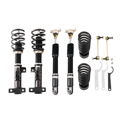 BC Racing BR Series coilovers on white background