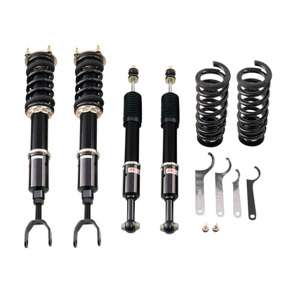 BC Racing BR Series coilovers on white background