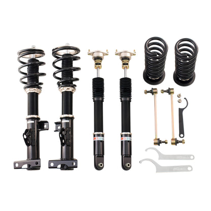 BC Racing BR Series coilovers on white background