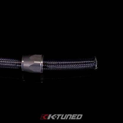 High Pressure PTFE Black Braided AN Hose (Sold by the foot)