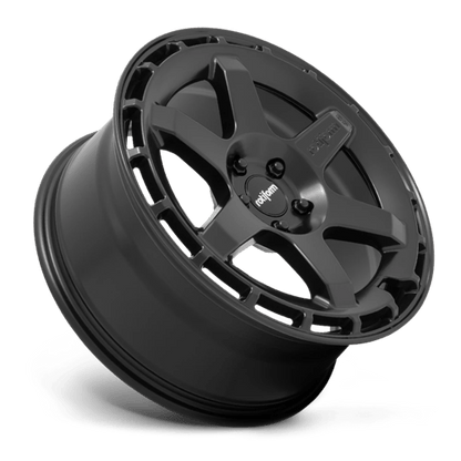 Rotiform R186 KB1 Matte Black 19x8.5 +45 5x112mm 66.6mm