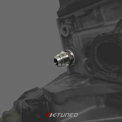 Heater Outlet Fitting -10an (K20A/A2/Z1 Heads)