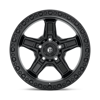 Fuel Offroad D697 KICKER Matte Black 17x9 -12 5x127mm 71.5mm