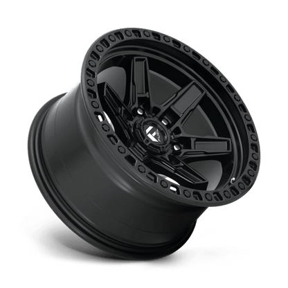 Fuel Offroad D697 KICKER Matte Black 17x9 +1 6x139.7mm 106.1mm
