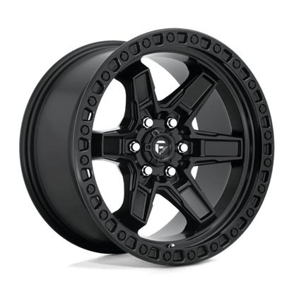 Fuel Offroad D697 KICKER Matte Black 17x9 +12 6x114.3mm 66.1mm