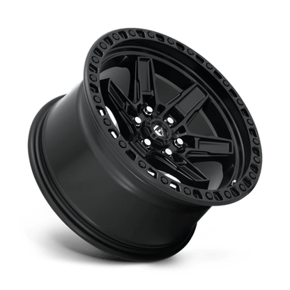 Fuel Offroad D697 KICKER Matte Black 17x9 +12 6x114.3mm 66.1mm
