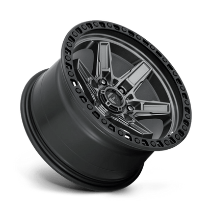 Fuel Offroad D698 KICKER Matte Gunmetal Black Bead Ring 20x9 +1 5x150mm 110.1mm