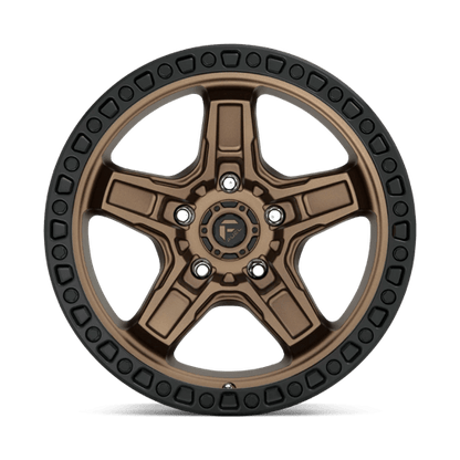 Fuel Offroad D699 KICKER Matte Bronze Black Bead Ring 17x9 -12 5x127mm 71.5mm