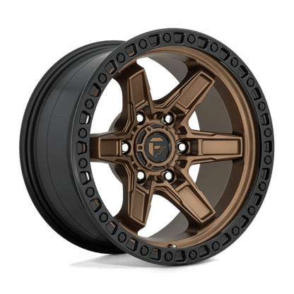Fuel Offroad D699 KICKER Matte Bronze Black Bead Ring 17x9 -12 6x139.7mm 106.1mm