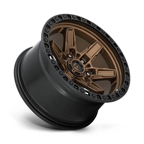 Fuel Offroad D699 KICKER Matte Bronze Black Bead Ring 17x9 +1 5x127mm 71.5mm