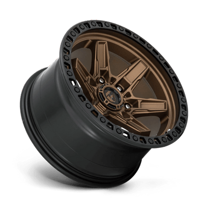 Fuel Offroad D699 KICKER Matte Bronze Black Bead Ring 17x9 +1 5x127mm 71.5mm