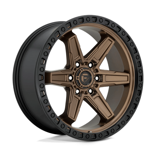 Fuel Offroad D699 KICKER Matte Bronze Black Bead Ring 20x9 +1 6x139.7mm 106.1mm