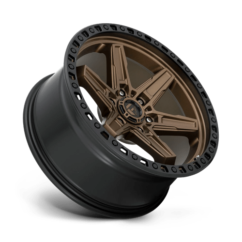 Fuel Offroad D699 KICKER Matte Bronze Black Bead Ring 20x9 +1 6x139.7mm 106.1mm