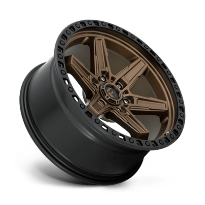 Fuel Offroad D699 KICKER Matte Bronze Black Bead Ring 20x9 +1 6x139.7mm 106.1mm