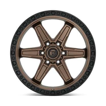 Fuel Offroad D699 KICKER Matte Bronze Black Bead Ring 20x9 +1 6x139.7mm 106.1mm