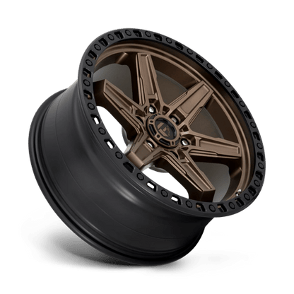 Fuel Offroad D699 KICKER Matte Bronze Black Bead Ring 20x9 +20 6x139.7mm 106.1mm