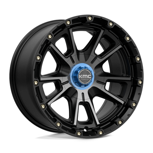 KMC KM100 SYNC Satin Black W/ Gray Tint 17x9 -12 6x135|6x139.7mm 106.1mm