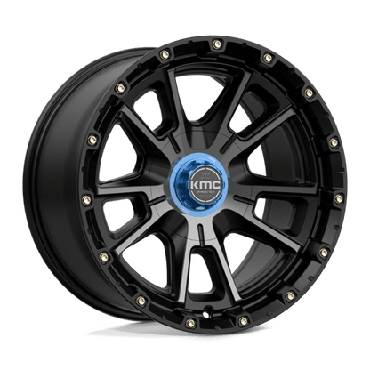 KMC KM100 SYNC Satin Black W/ Gray Tint 17x9 -12 6x135|6x139.7mm 106.1mm