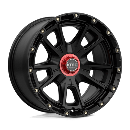 KMC KM100 SYNC Satin Black 17x9 0 5x127|5x139.7mm 78.1mm