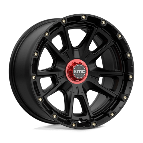 KMC KM100 SYNC Satin Black 17x9 0 6x135|6x139.7mm 106.1mm