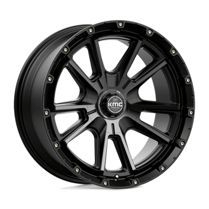 KMC KM100 SYNC Satin Black W/ Gray Tint 20x9 0 6x135|6x139.7mm 106.1mm