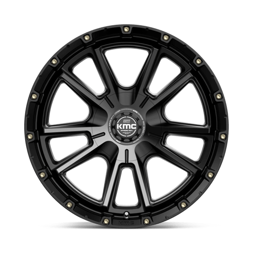 KMC KM100 SYNC Satin Black W/ Gray Tint 20x9 0 6x135|6x139.7mm 106.1mm