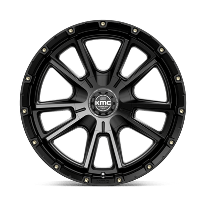 KMC KM100 SYNC Satin Black W/ Gray Tint 20x9 0 6x135|6x139.7mm 106.1mm