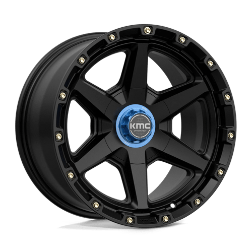 KMC KM101 TEMPO Satin Black 17x9 -12 6x135|6x139.7mm 106.1mm