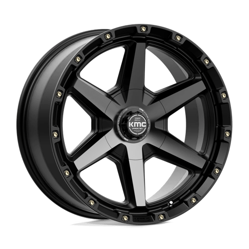 KMC KM101 TEMPO Satin Black W/ Gray Tint 20x9 0 6x135|6x139.7mm 106.1mm
